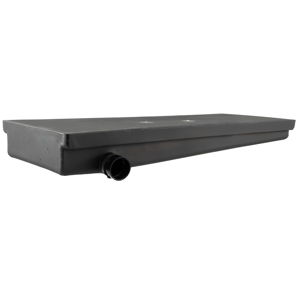 RecPro RV Holding Tank | 63" X 24" X 8" | Left Hand Side Drain | for Black Water Applications | Made in USA (40 Gallon)