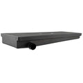 RecPro RV Holding Tank | 63" X 24" X 8" | Left Hand Side Drain | for Black Water Applications | Made in USA (40 Gallon)