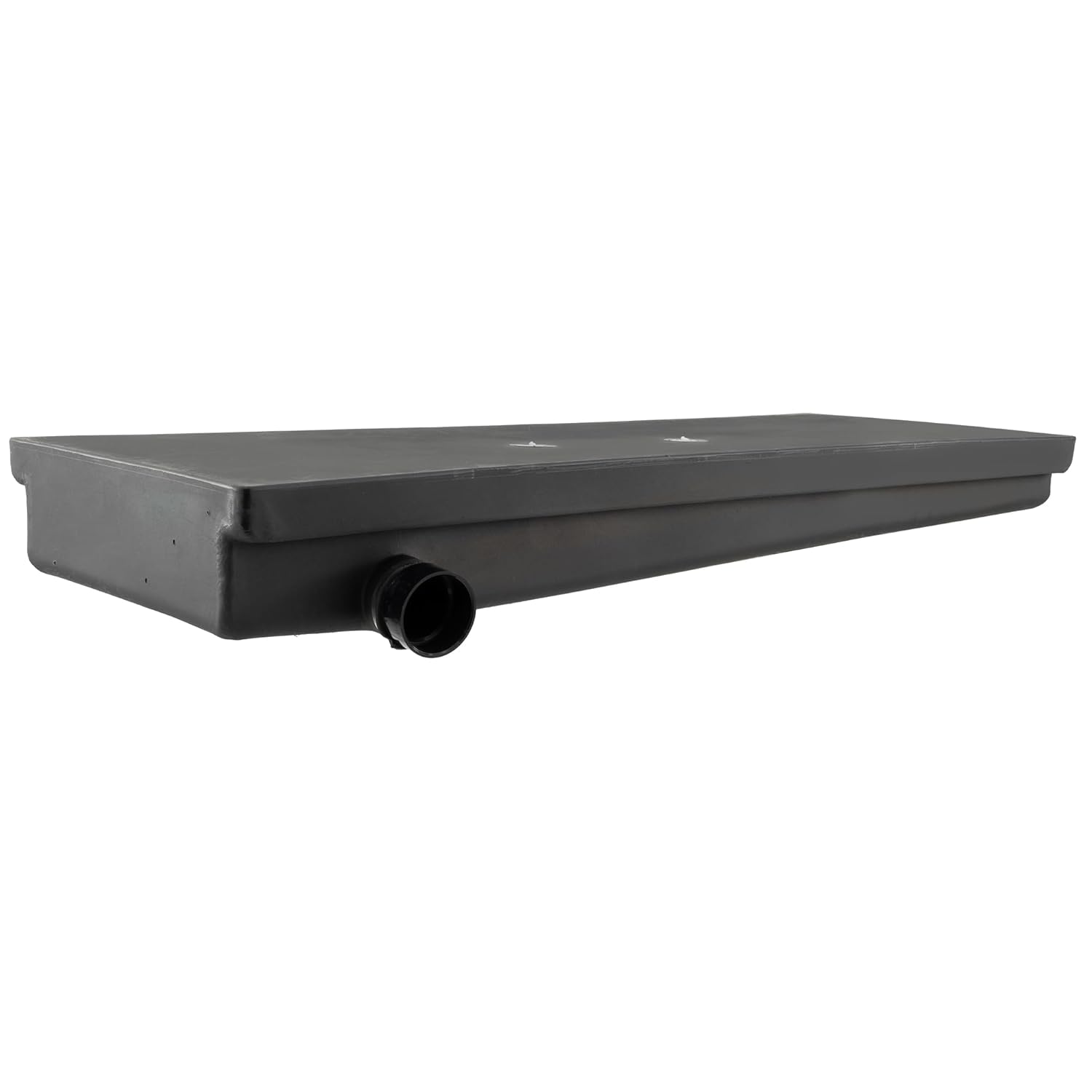 RecPro RV Holding Tank | 63" X 24" X 8" | Left Hand Side Drain | for Black Water Applications | Made in USA (40 Gallon)