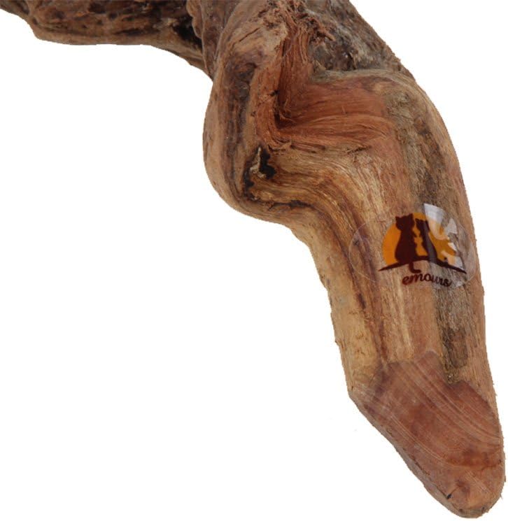 emours Aquarium Driftwood Fish Tank Decoration (XLarge(11 to 14 inches in Length))