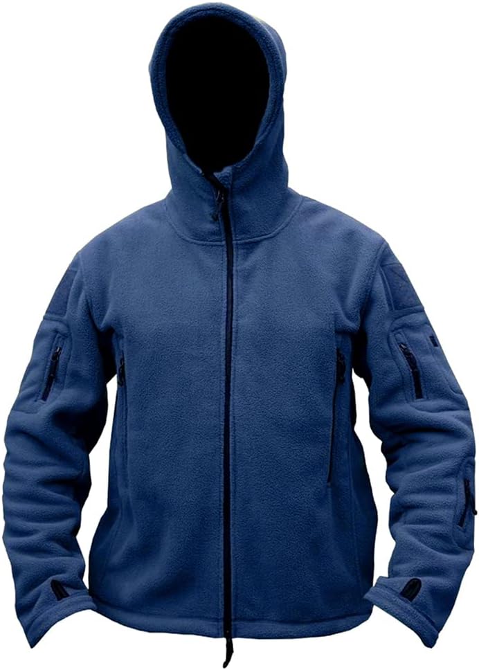ReFire Gear Men's Warm Military Tactical Sport Fleece Hoodie Jacket