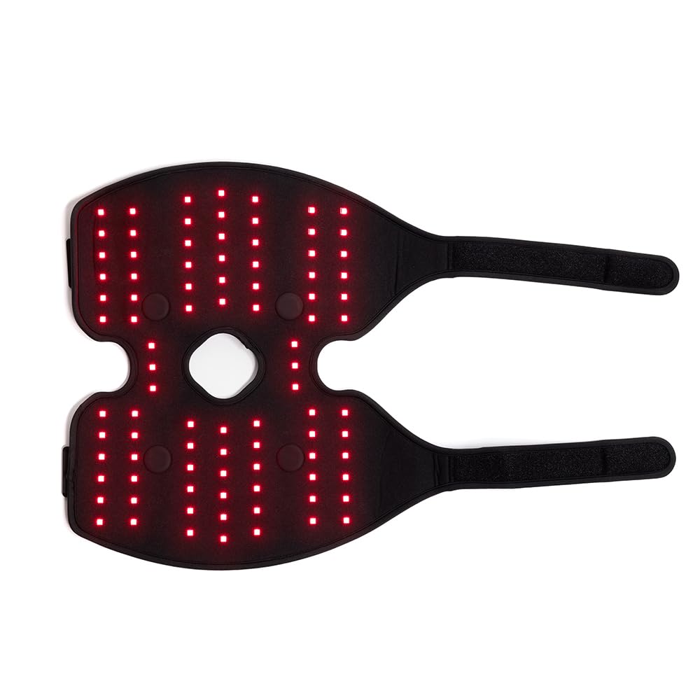 Fringe Red Light Therapy Wrap for Elbow, Knee, Foot & Ankle, Both Red 660nm and Infrared Light 850nm, 360 LED, Sports Recovery