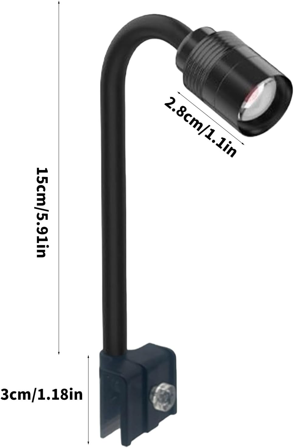 LED Aquarium Light,Remote Control Planted Fish Tank,Aluminum Housing Energy Efficient Focused Beam Aluminum LED Fishtanks