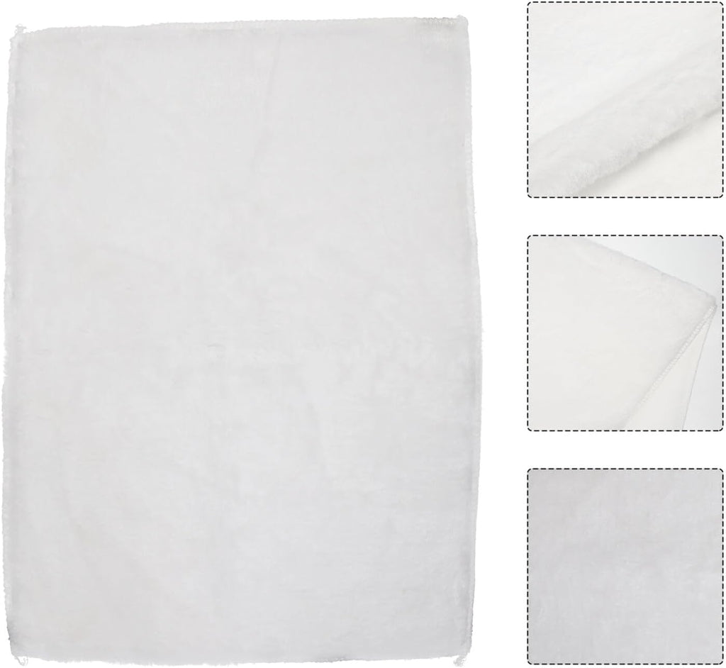 Toyvian Aquarium High Density Filter Bag Mechanical Filtration Media for Fish Tank Sumps and DIY Filters Reusable Washable Medium