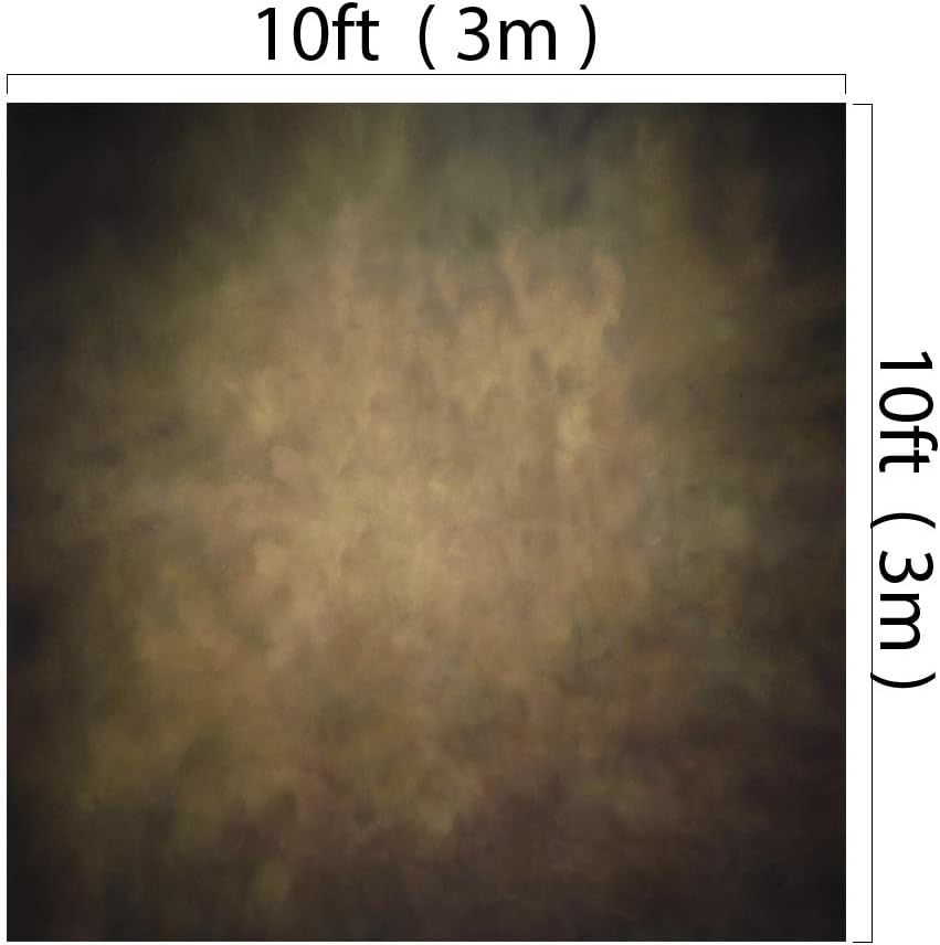 Kate 20×10ft Brown Backdrops Portrait Abstract Photography Background Old Master Texuture Abstract Photo Backdrops for Photographer Soft Fabric Cloth Seamless Photo Headshot Props
