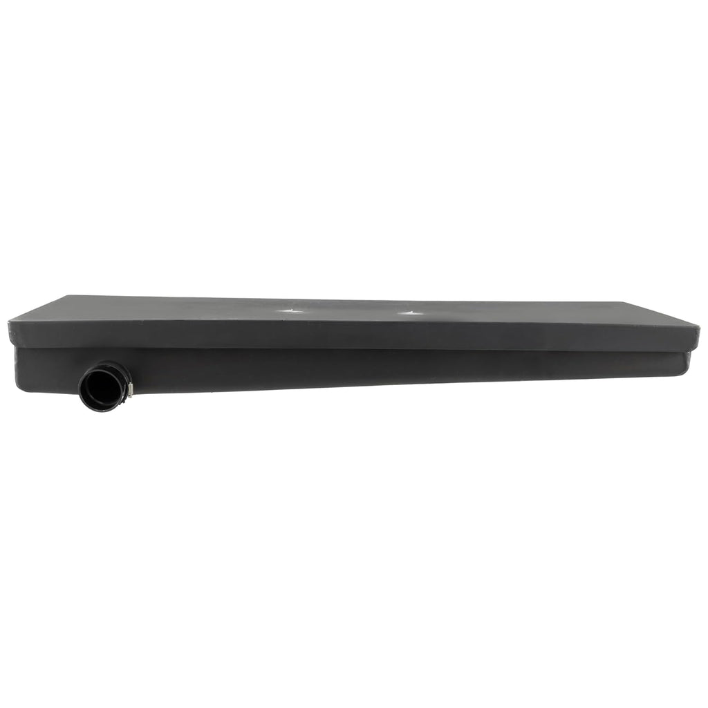 RecPro RV Holding Tank | 63" X 24" X 8" | Left Hand Side Drain | for Black Water Applications | Made in USA (40 Gallon)