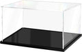 Thickened Clear Acrylic Display Case for Lego Assemble Collectibles Acrylic Box Alternative Protective Display Case for Action Figures Home Hobby Toys (14x8x8 inch; 35x20x20 cm)