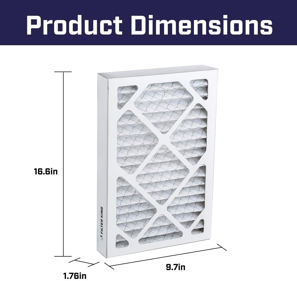 6 Pack 5-Micron Outer Air Filter Replacement Compatible with WEN 3410/ POWERTEC AF4000/ Shop Fox W1830/ Grizzly G0738 Air Filtration System. Compared to Part 90243-027-2
