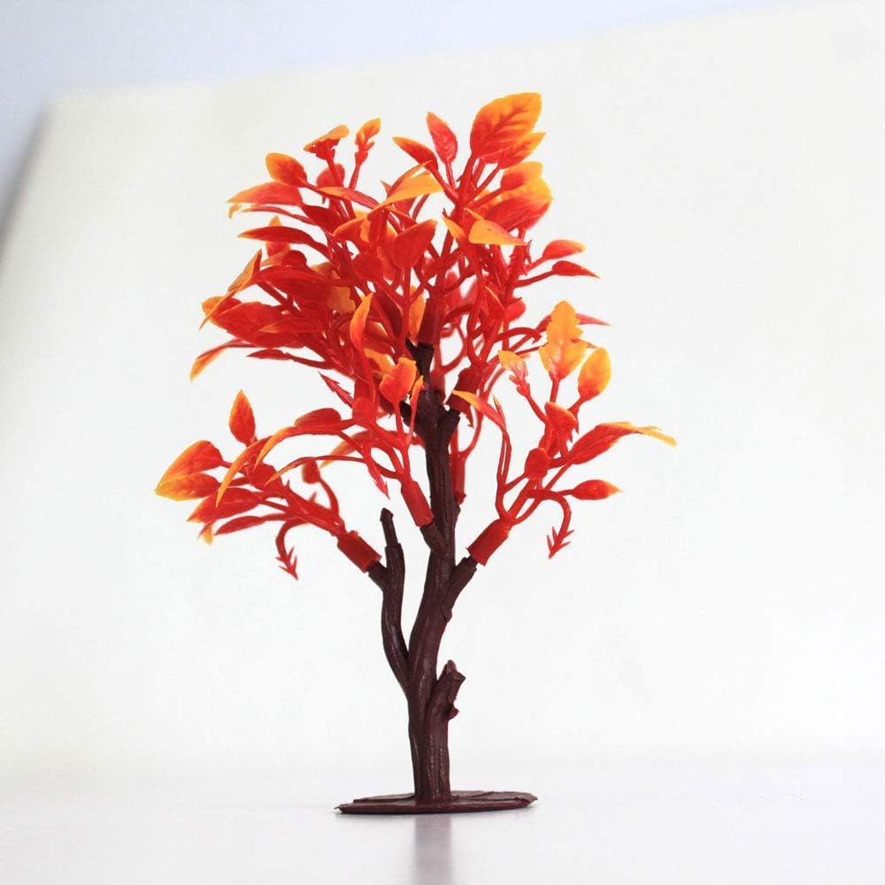 Upgrade Trees Cake Decorations, OrgMemory Model Trees with Bases, (19pcs, 3"-5.5"/7.5-14 cm), Ho Scale Trees, Diorama Supplies for Crafts or Cake Decorations