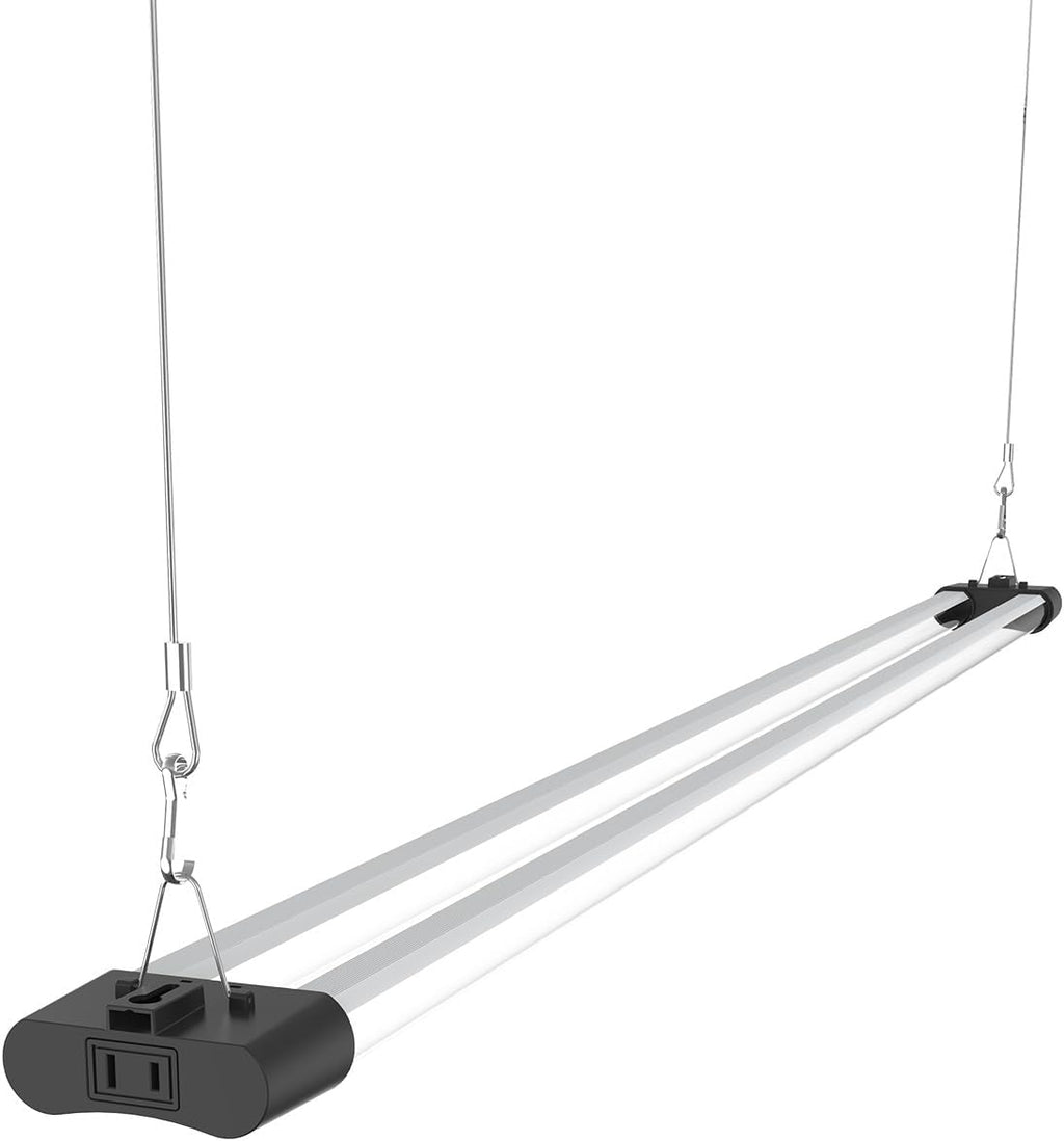 LED Grow Light Full Spectrum Light Linkable 5000K Daylight + 660nm Red Indoor Plant Lighting Fixture (4 FT)