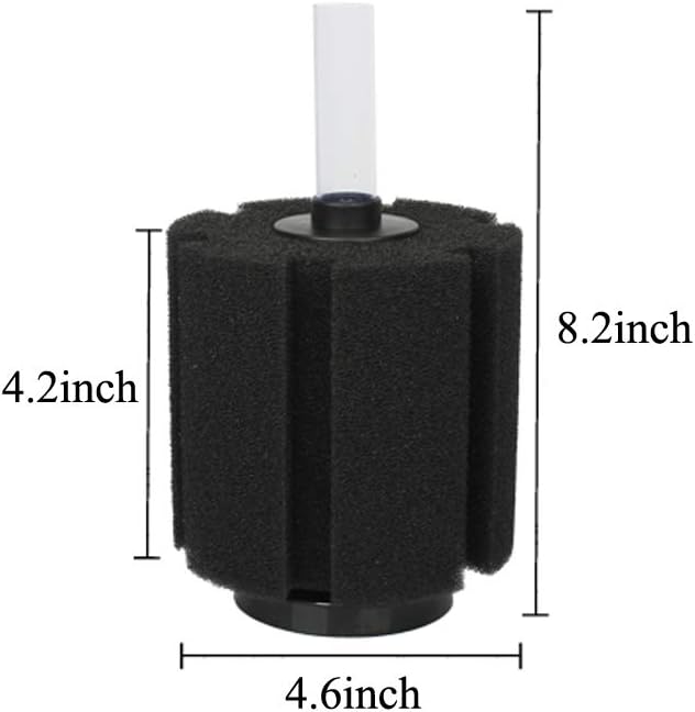 ALEGI Aquarium Bio Sponge Filter Kit for for 40-80 Gallon Breeding Fry Betta Shrimp Fish Tank