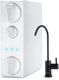 iSpring RO500AK-ORB Reverse Osmosis Water Filter, NSF 58 Certified, 500 GPD Tankless Under Sink RO System, Natural pH Alkaline Remineralization, 2:1 Pure to Drain Ratio, Oil Rubbed Black Faucet