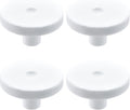 JIHAQUA 120 pcs Aquarium Decor Coral Ornaments 35mm Coral Frag Plugs,Ceramic Coralline Coral Frag Plugs