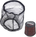 Kyostar Universal Air Filter Cover, Dustproof Cold Air Intake Filter Cover Wrap for Car, Air Intake Filter Sock Cover for High Flow Air Intake Filters