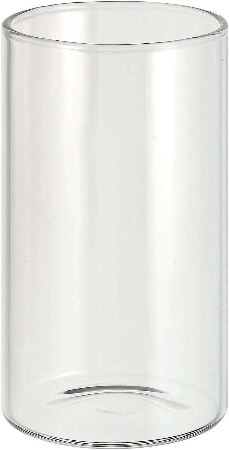PATIKIL Clear Glass Cylinder Vase, 3.9" Tall and 2.2" Dia Tabletop Flowers Vase Floating Candle Holder Vase for Home Decor Wedding Centerpieces(6.8oz)