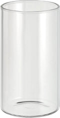 PATIKIL Clear Glass Cylinder Vase, 3.9" Tall and 2.2" Dia Tabletop Flowers Vase Floating Candle Holder Vase for Home Decor Wedding Centerpieces(6.8oz)