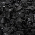 Fire Glass - Black Fire Pit & Fireplace Glass Rocks (10 Pound)
