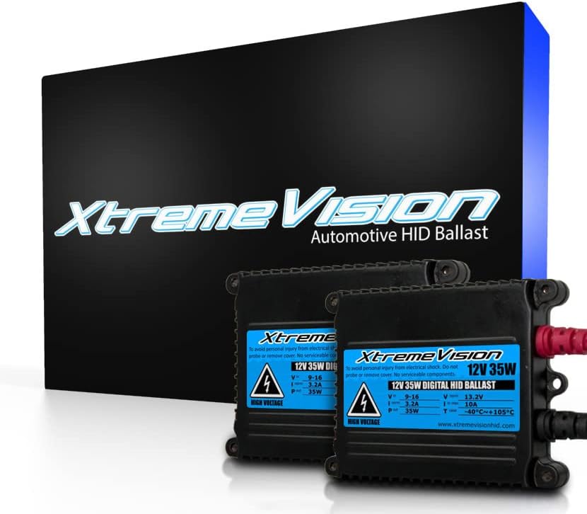 XtremeVision DC 35W HID Xenon Premium Slim Ballast (Pair - 2 PCS)