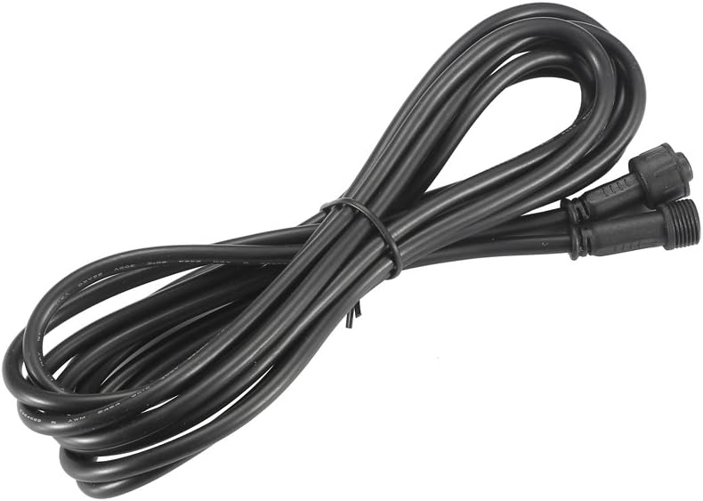 FVTLED 2m 6.56ft 2Pin Extension Cable Wire with Male and Female Connectors at Both Ends Just Single Color LED Deck Light