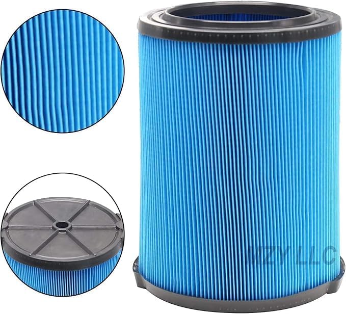 MZY LLC 1 Pack VF5000 Filter 3-Layer Pleated Fine Dust Filter for Ridgid Wet Dry Vacuums 5-20 Gallon WD1450 WD0970 WD1270 WD06700 WD1680 RV2400A