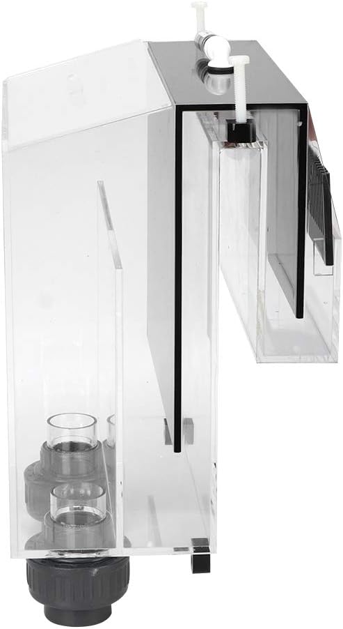 Quality Acrylic Self Start Siphon Hang On Overflow Box Super Quiet for Fish Tank Aquarium