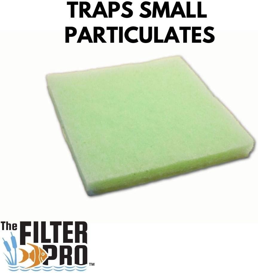 Lime Green Fine Filter Media, 1" Thick, 28" x 240" Roll, Perfect for Aquariums, Ponds or Water Gardens, Made in USA