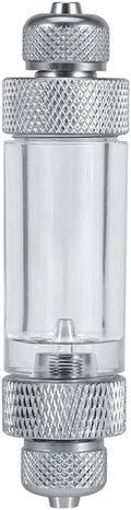 Aquarium Water Plant CO2 Bubble Counter Single/Double Head Non-Return Bubble Counter Fish Tool (Double Head)