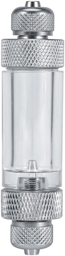Aquarium Water Plant CO2 Bubble Counter Single/Double Head Non-Return Bubble Counter Fish Tool (Double Head)
