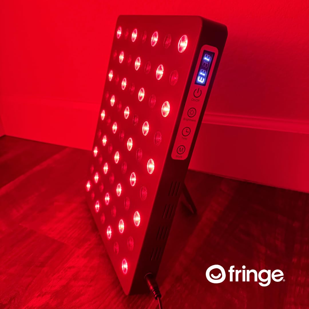 Fringe Red Light Panel, Has Both Red Light 660nm and Infrared Lights 850nm, 360 LED, Sports Recovery (Therapy Panel 189W) Ideal for Pain Relief, Sleep and Energy Recovery