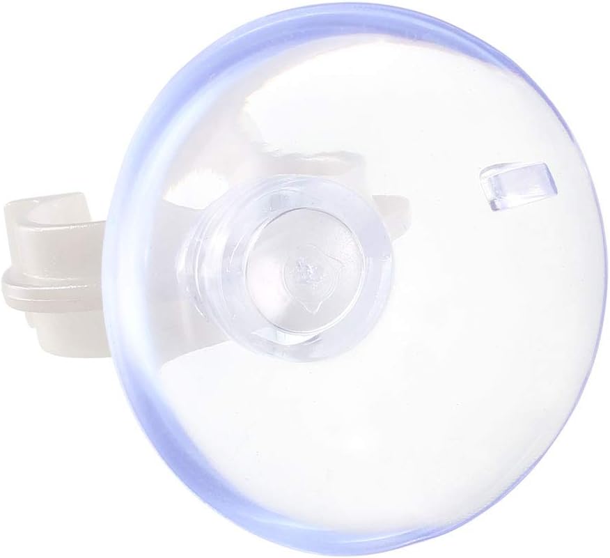 uxcell Aquarium Suction Cup Clips Airline Tube Holders Clamps for Fish Tank Clear 17mm 6Pcs
