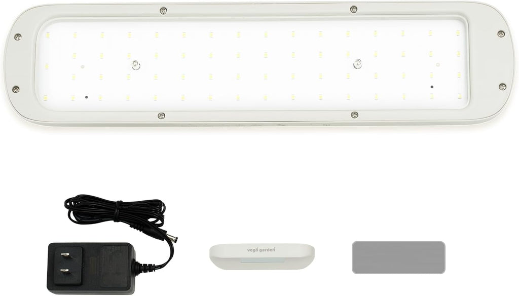 Vego Garden Grow Lights for Indoor Plants, Full Spectrum LED Grow Light with Customized 5 Modes for Seed Starting, Leafy, Herbs, Fruits & Microgreens, 1 Pack