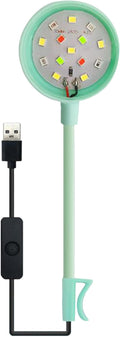 Lamps, Small Aquarium Fish Tank Led Light with USB Interface Clip On for Plant Aquarium, 8.00 * 8.00 * 4.00CM