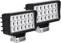 EXZEIT 36W Backup Lights, 150° Flood Reverse Light, 4.4 Inch Compatible with Truck Polaris Tractor Golf Cart UTV ATV, 12/24V