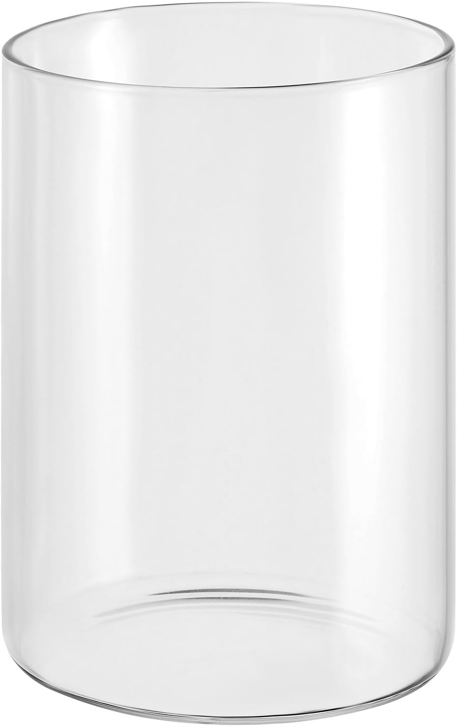 PATIKIL Clear Glass Cylinder Vase, 4.7" Tall and 3.3" Dia Tabletop Flowers Vase Floating Candle Holder Vase for Home Decor Wedding Centerpieces(18.6oz)
