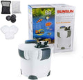 SunSun HW-302 3-Stage 265GPH External Canister Filter with Media Kits