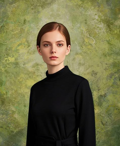 Kate 5x7ft(1.5mx2.2m) Vintage Rusty Backdrops Microfiber Green Paint Abstract Photo Backdrop Retro Portrait Background