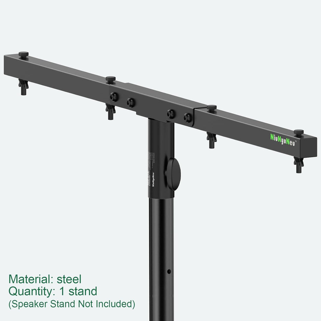 DJ Lighting T-Bar Extension Cross Bar Mount for Tripod Speaker Stand