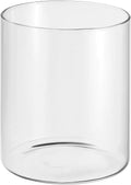 PATIKIL Clear Glass Cylinder Vase, 4.7" Tall and 3.9" Dia Tabletop Flowers Vase Floating Candle Holder Vase for Home Decor Wedding Centerpieces(27oz)