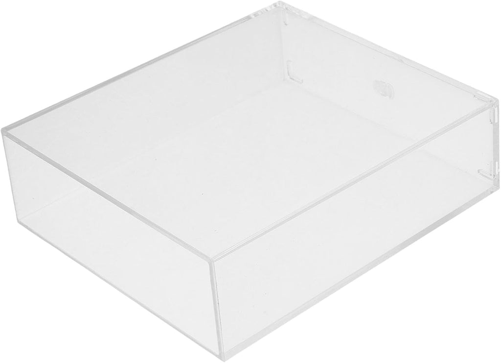 Kisangel Portable Transparent Fish Observation Box Small Lightweight Betta Fish Tank Breeding Container Easy to Use for Aquarium and Desktop Viewing