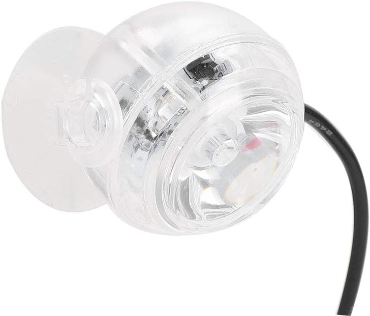 Aquarium Lights, Colorful Gradient Submersible LED Fish Light, LED Aquarium Light, Night Spot Light, US Plug White, for Home Aquariums, Office Tanks, and Decorative Fish Tanks