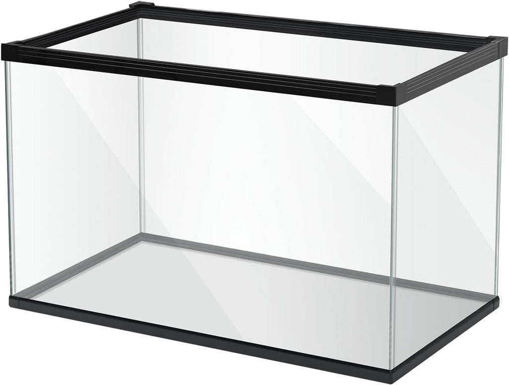 Ultra Clear Glass Aquarium Thickened Large Fish Tank -Suitable for High-end Fish Enthusiasts（33 Gallon）