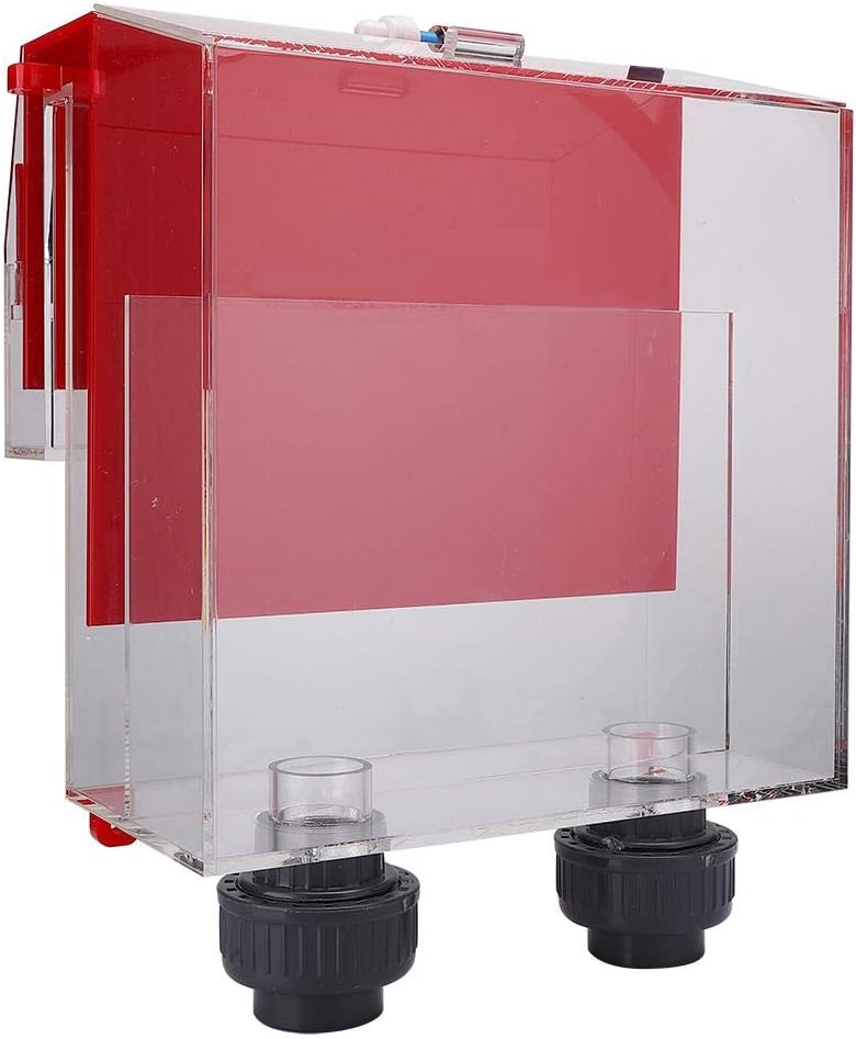 【???????????????????? ???????????????????????? ???????????????????????? ????????????????????】 5000L/H Acrylic Aquarium Overflow Box Air Pipe Overflow Box, Auto-Top-Off
