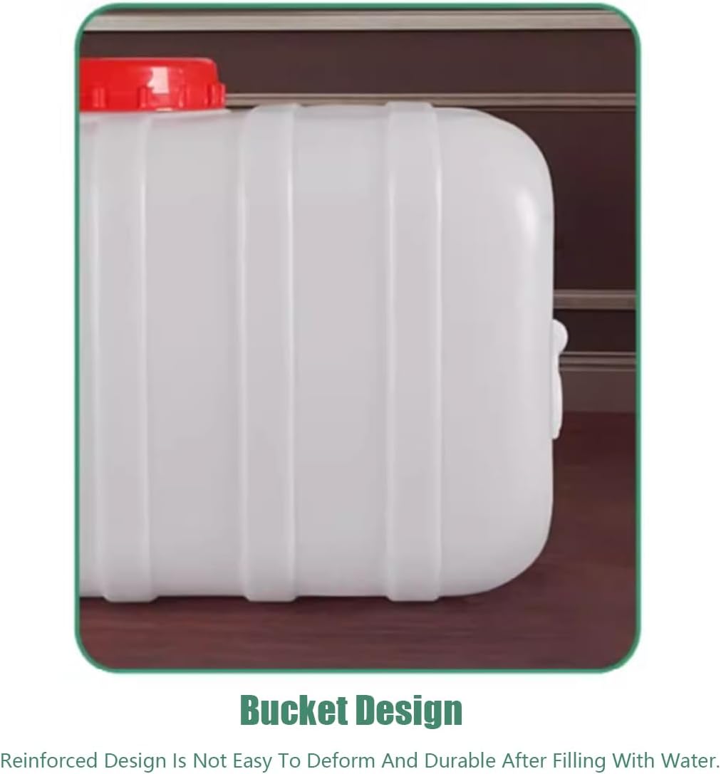 Food Grade Water Carrier 45L/75L/100L/200L Water Container Water Container with Faucet，Portable Water Storage Jug Perfect for Outdoors Camping Hiking Emergency(Size:200L/52.83gal)