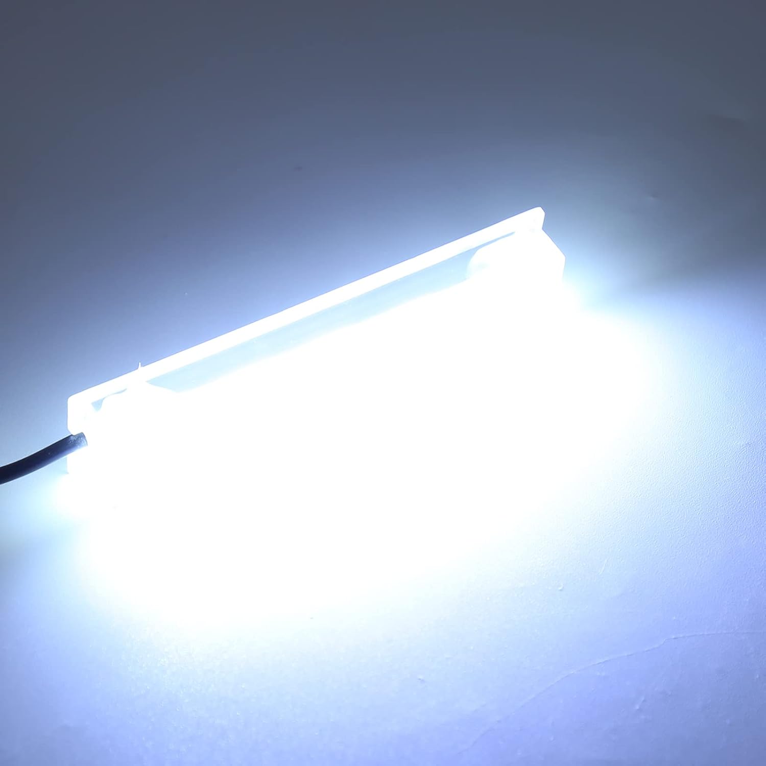 Pssopp Color Changing Dimmable LED Aquarium Light, Plastic Aquarium Light for Freshwater Plants, USB Powered Small Lamp for Fish and Desk Decoration