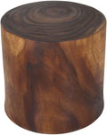Haussmann® MP Stump ET 19 in D Top x 20 in D Base x 18 in H Walnut