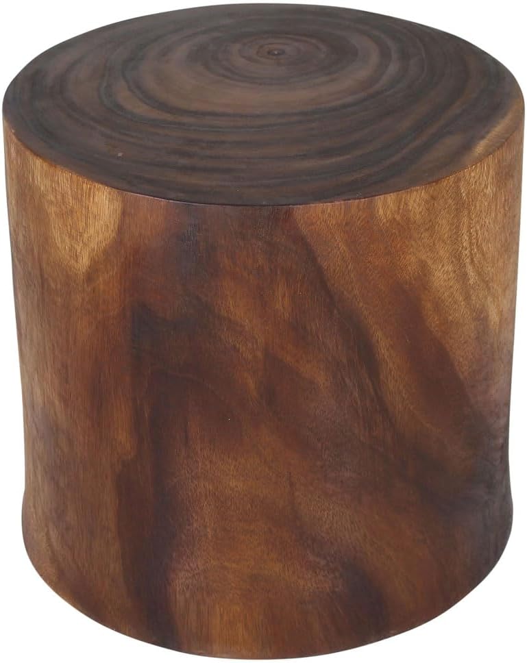 Haussmann® MP Stump ET 19 in D Top x 20 in D Base x 18 in H Walnut