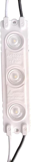 Q QINGCHEN 110V AC 3.0W LED Module 6500K White Decorative Light for Letter Sign Advertising Signs with Tape Adhesive Backside (80PCS Pack)