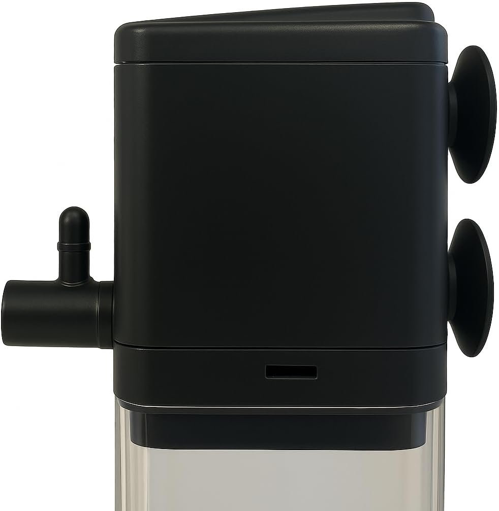 Submersible Aquarium Filter 400GPH for 10–200 Gallon Tanks | 3-Stage Quiet Filtration System with Wave-Maker | Freshwater & Saltwater Fish Tank or Pond Use