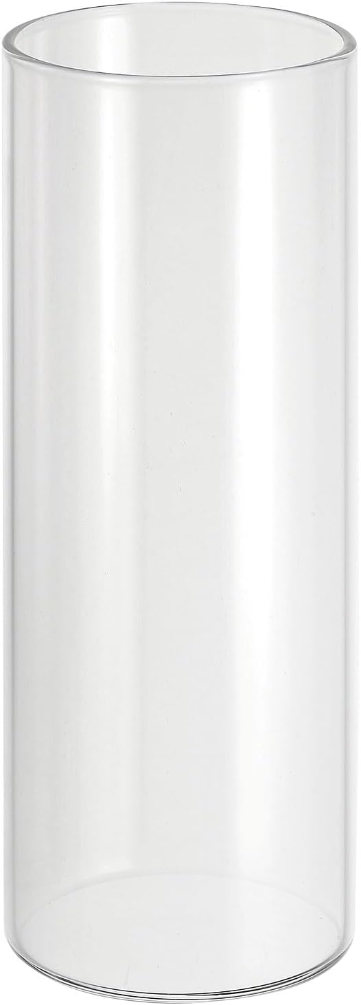 PATIKIL Clear Glass Cylinder Vase, 5.9" Tall and 2.2" Dia Tabletop Flowers Vase Floating Candle Holder Vase for Home Decor Wedding Centerpieces(10oz)