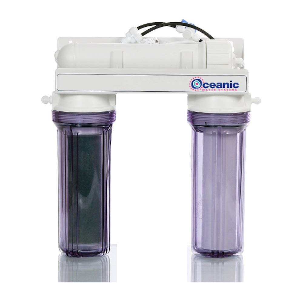 Aquarium Reef Reverse Osmosis Pure RO/DI Water Filtration System | 75 GPD | 3 Stage